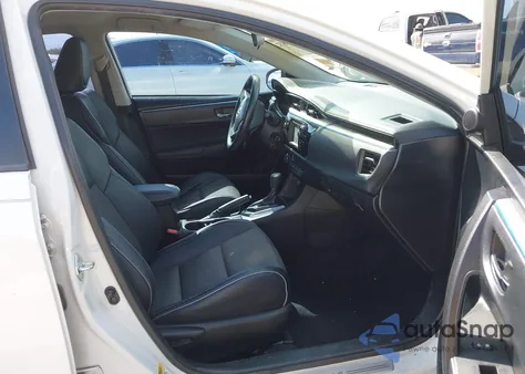 2015 Toyota Corolla S Plus z USA, uszkodzony, nr VIN 5YFBURHE1FP254350